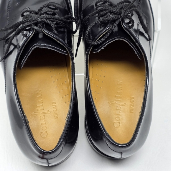 Cole Haan Men\'s Black Lace Up Dress Shoes Size 9.5M C07224 Pre-owned